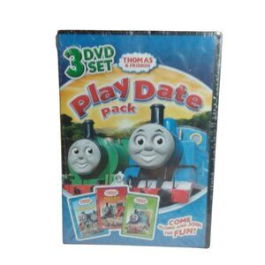 Thomas and Friends-Play Date Pack-3 DVD Set-2011-New/Sealed